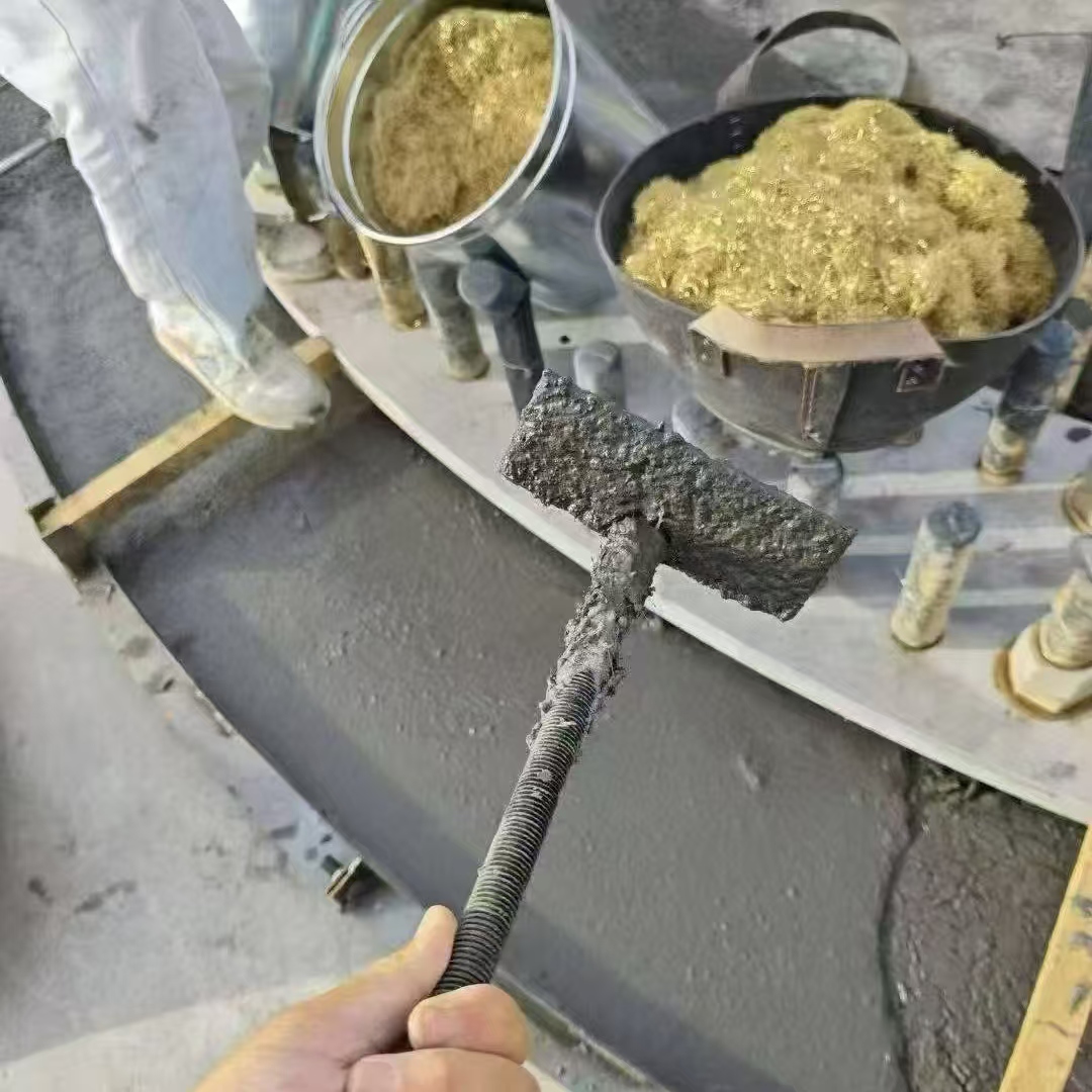 射阳C120钢纤维高强无收灌浆料 轧机压缩机汽轮机发电机锻压设备底座灌浆材料